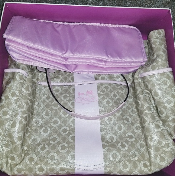 Coach Diaper Bag - Picture 1 of 4